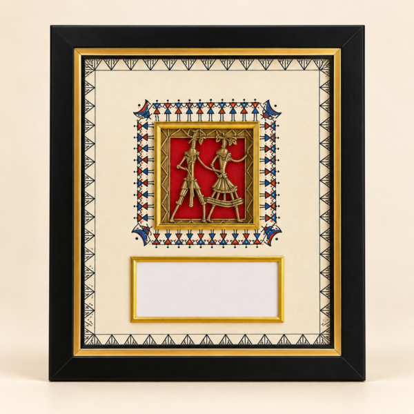 Dokra Art Frame with Custom Branding | Kalavan
